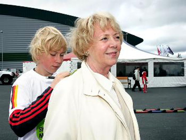 Frú Vigdís Finnbogadóttir.