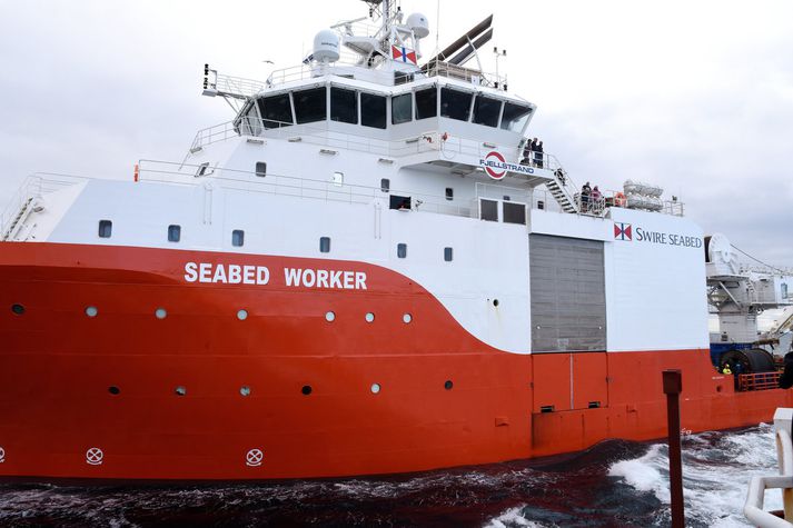 Rannsóknarskipið Seabed Worker. 