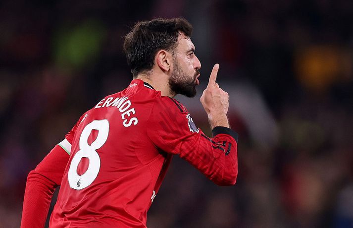 Bruno Fernandes sló stoðsendingamet ensku úrvalsdeildarinnar í fyrra