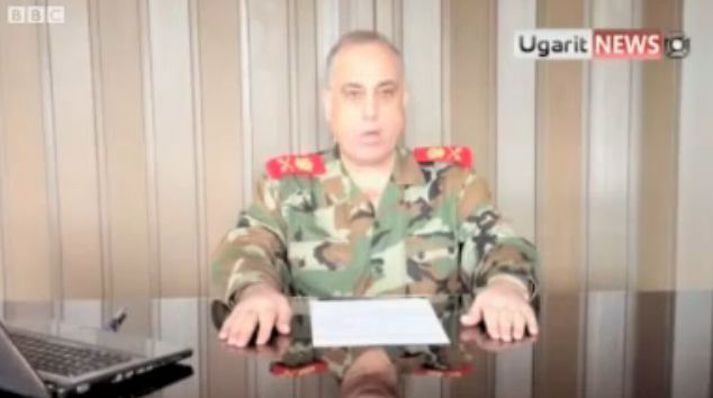 Hershöfðinginn Abdelaziz Jassim al-Shalal, yfirmaður herlögreglunnar í Sýrlandi.