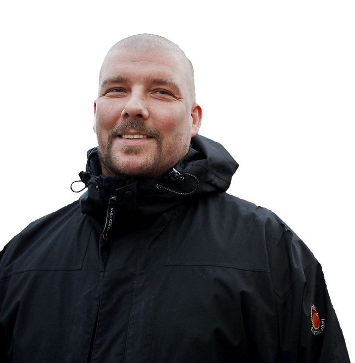 Þegar Finni fann bílinn var greinilegt að hann þurfti að leggja mikla vinnu í hann. Það hefur hann nú gert og bíllinn lítur svona út í dag. Hann á þó enn eftir að leggja lokahöndina á meistaraverkið áður en það sigrar heiminn.