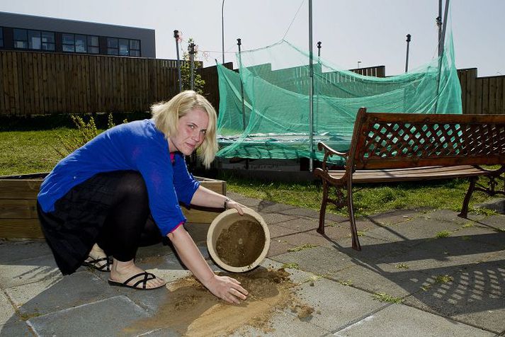 Særún Sigurjónsdóttir segir alla mjög þakkláta fyrir snögg viðbrögð samfélagsins.fréttablaðið/vilhelm