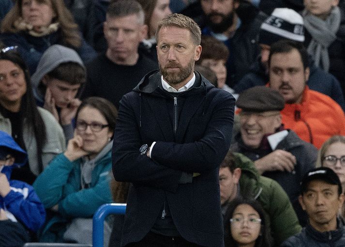 Graham Potter stoppaði stutt við hjá Chelsea.