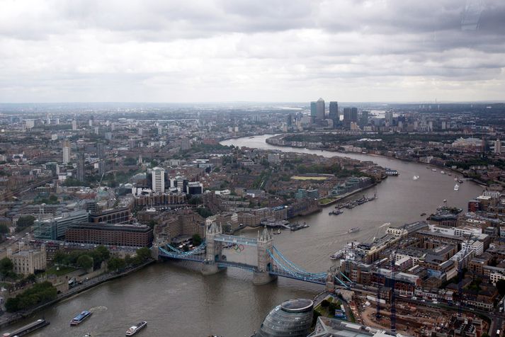 Skatttekjur í Bretlandi og þá sérstaklega í London gætu lækkað verulega.