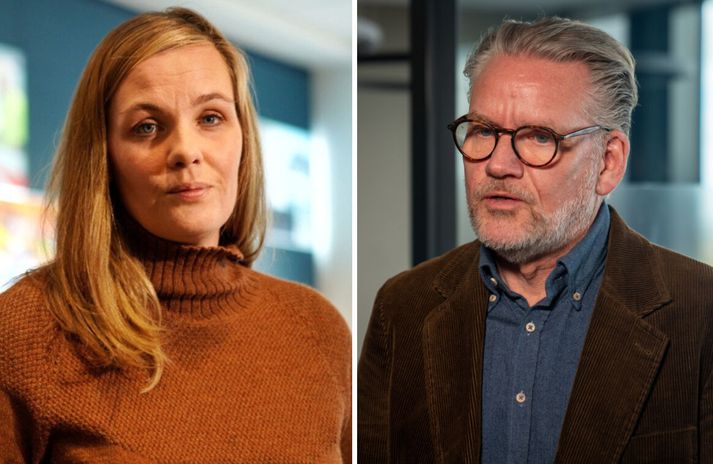 Sonja og Ólafur fóru um víðan völl í viðtalinu og ræddu áminningarskylduna, styttingu vinnuvikunnar og ýmis kjaramál. 