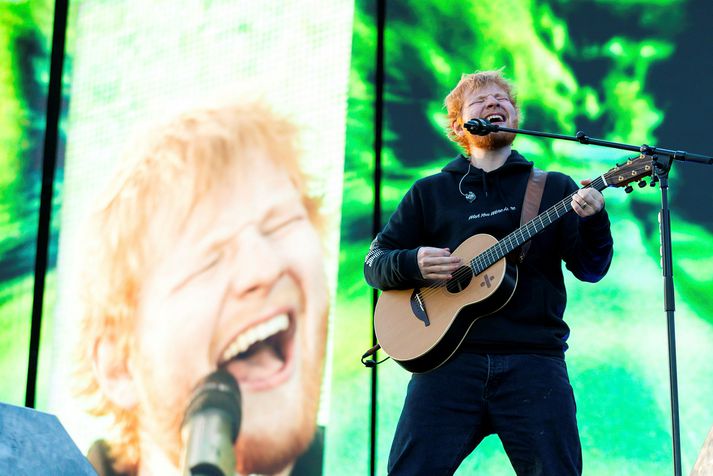 Hinn enski Ed Sheeran tróð upp á Laugardalsvelli í ágúst 2019. Eftir útgöngu Bretlands úr Evrópusambandinu er erfiðara fyrir hann og aðra breska tónlistarmenn að fara í tónleikaferðalög um Evrópu.