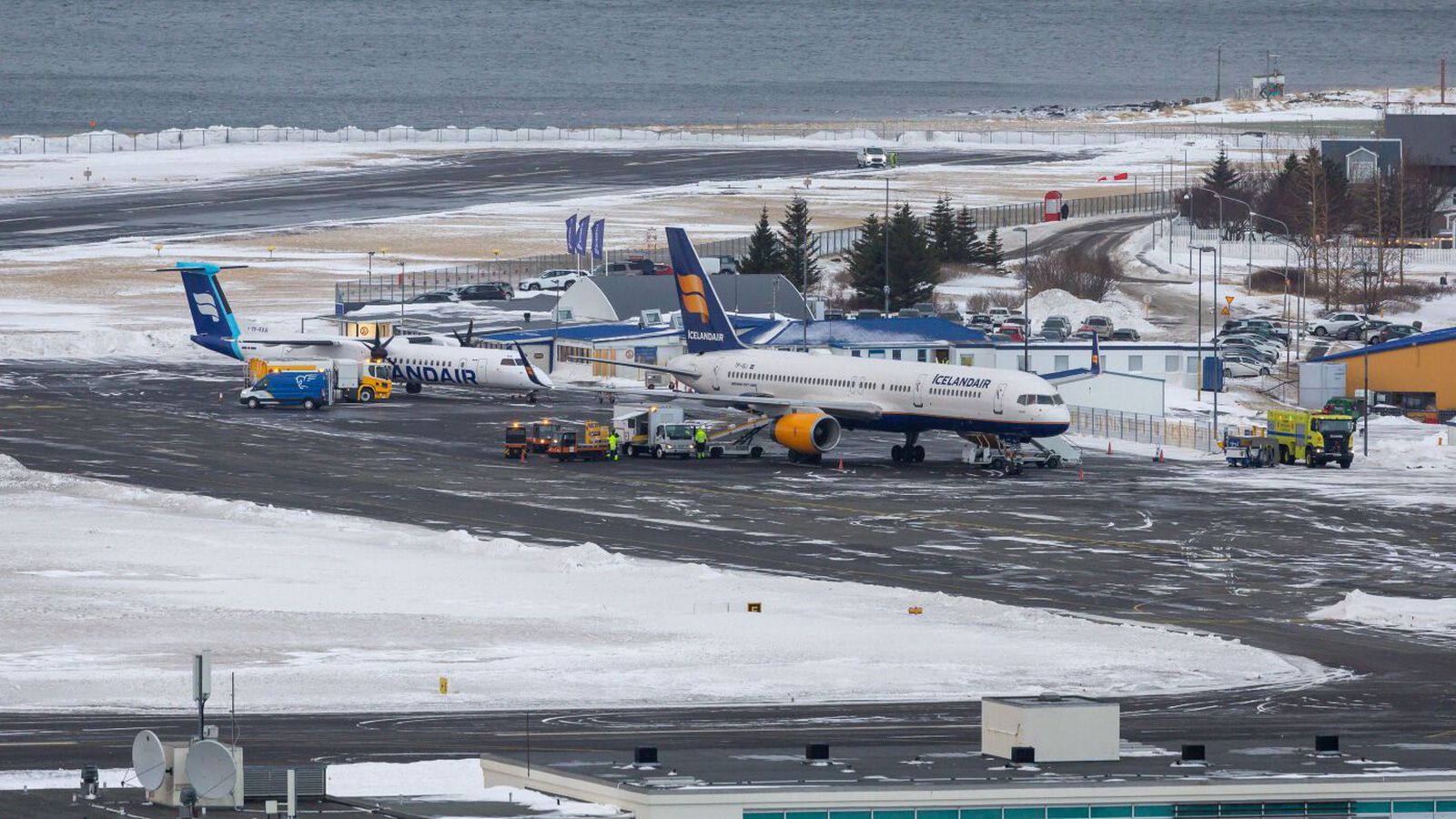 Innan­lands­flugi Icelandair af­lýst - Vísir