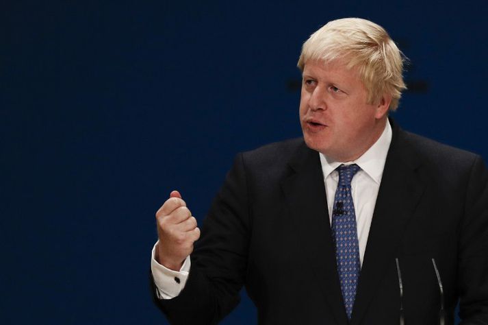 Boris Johnson er utanríkisráðherra Bretlands.