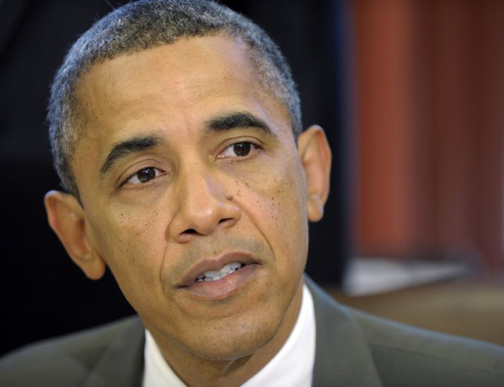 Barack Obama, Bandaríkjaforseti.