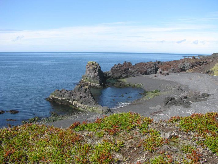 Frá Dritvík á Snæfellsnesi.