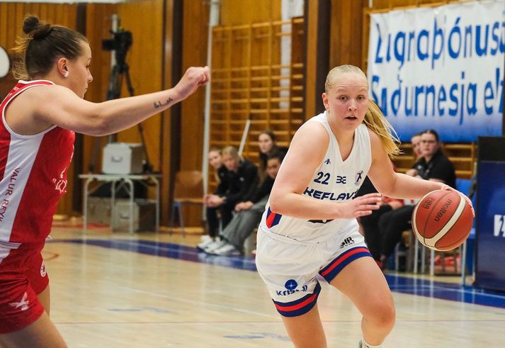 Úr leik Keflavíkur í vetur