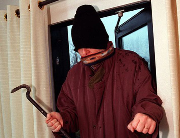 Sviðsett mynd.