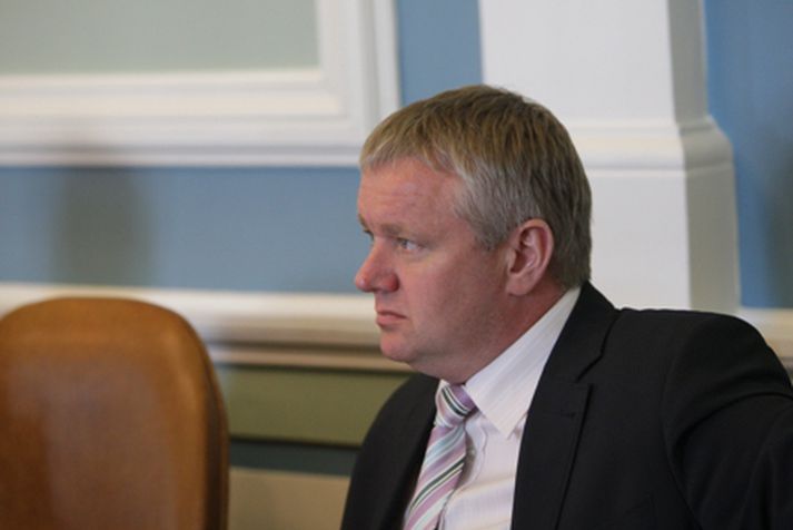 Ásbjörn Óttarsson kallaði eftir lægri álögum á bensín á Alþingi í dag. Mynd/ Vilhelm.