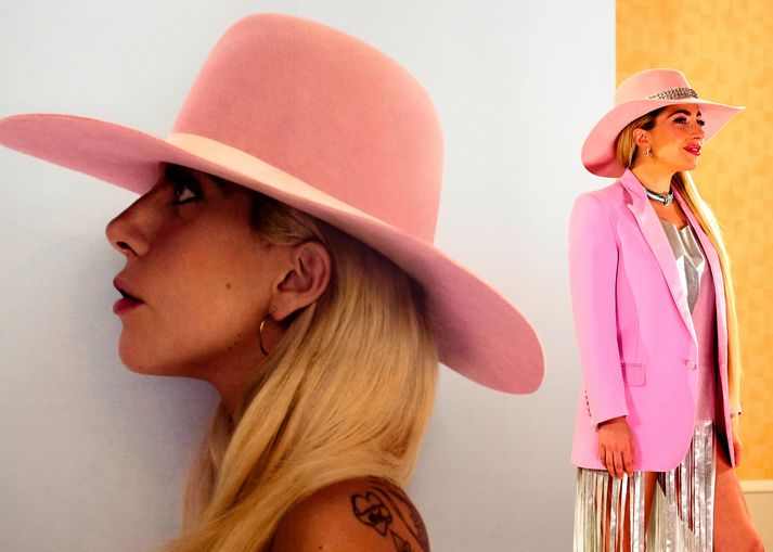 Lady Gaga kynnti nýjustu plötuna sína í vikunni.