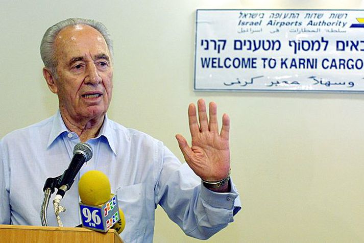 Shimon peres. Ísraelar vilja láta reka Írana úr Sameinuðu þjóðunum.