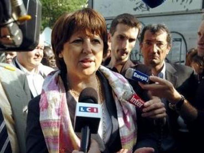 Martine Aubry.