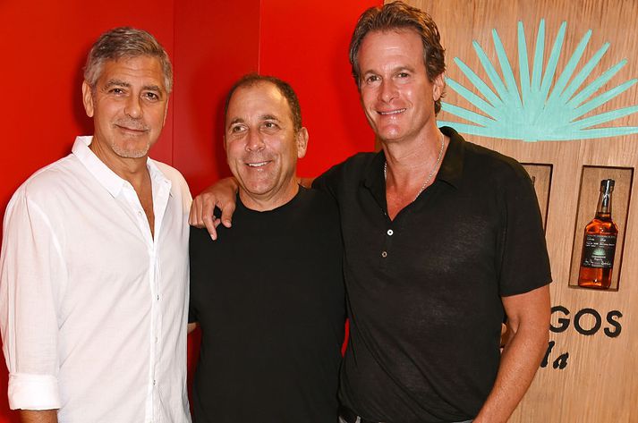 George Clooney stofnaði Casamigos árið 2013 ásamt félögum sínum Rande Gerber og Mike Meldman.