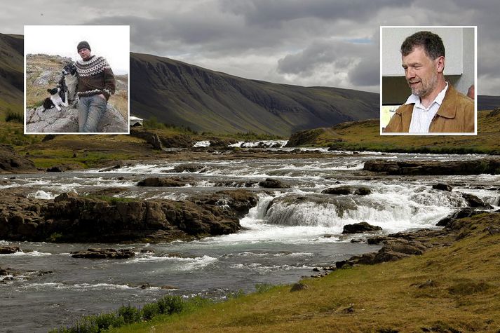 Þórarinn til vinstri og Guðmundur til hægri.