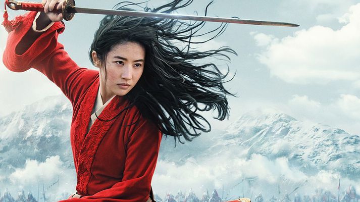 Disney gefur Mulan út á Disney+ streymisveitunni.