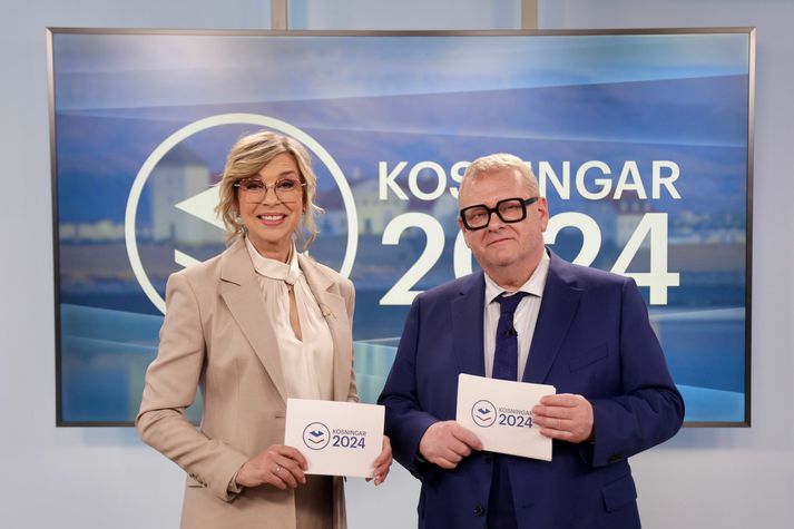 Heimir Már Pétursson og Telma Tómasson verða í aðalhlutverki í kosningasjónvarpinu. Fréttamenn okkar verða á þeytingi úti í bæ að taka frambjóðendur og kjósendur tali.