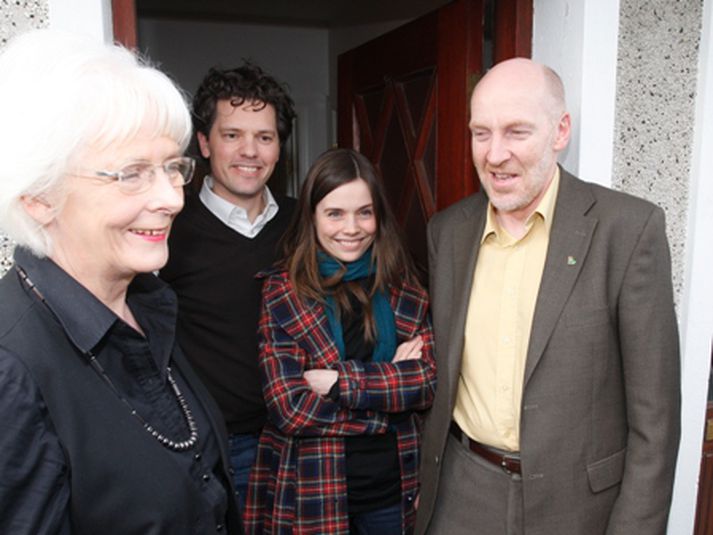 Forysta stjórnarflokkanna.