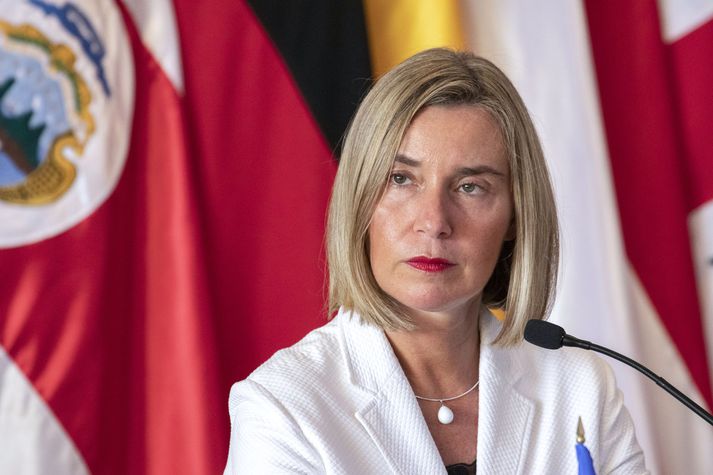 Federica Mogherini utanríkismálastjóri.