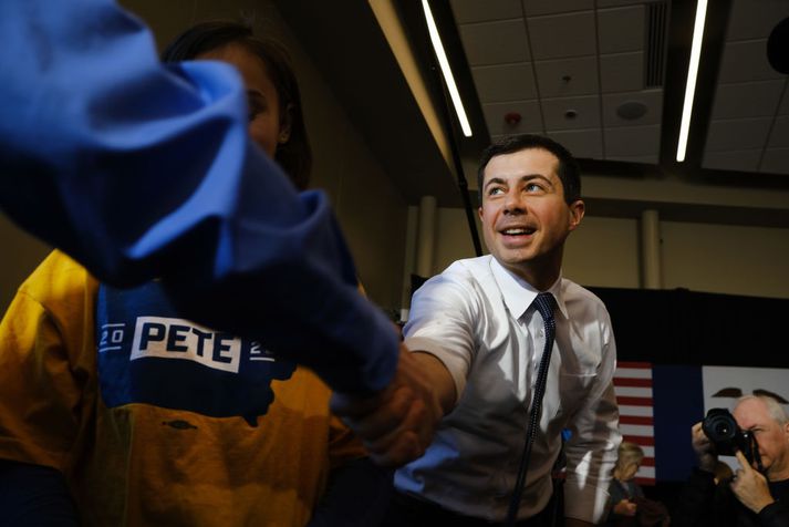 Pete Buttigieg var bæjarstjóri South Bend á árunum 2012 til 2020.