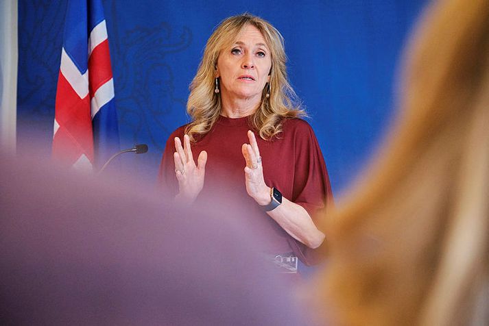 Þorgerður Katrín Gunnarsdóttir utanríkisráðherra.