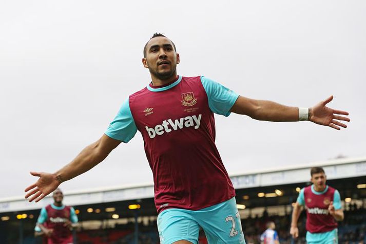 Dmitri Payet skoraði fyrir West Ham.