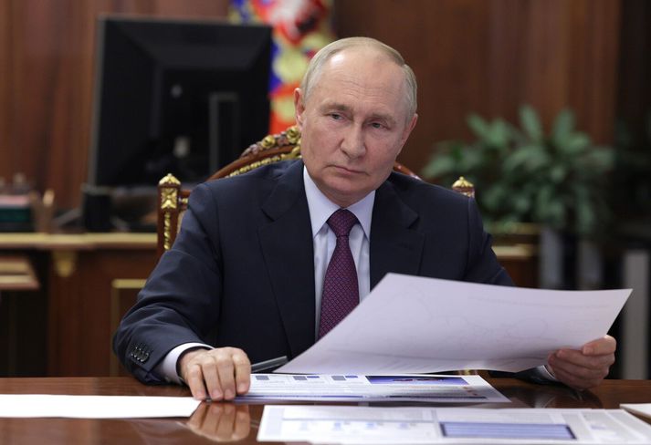 Vladimír Pútín, foseti Rússlands.