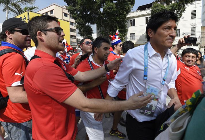 Ivan Zamorano er hrifinn að þeirri kynslóð sem nú ber uppi landslið Chile.