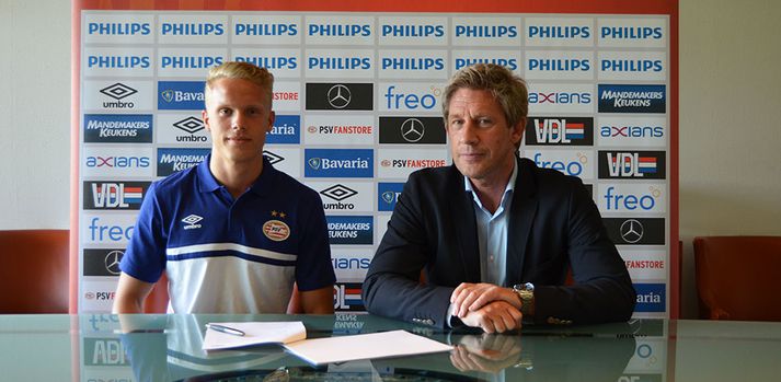 Hjörtur verður áfram í herbúðum PSV, allavega næstu þrjú árin.