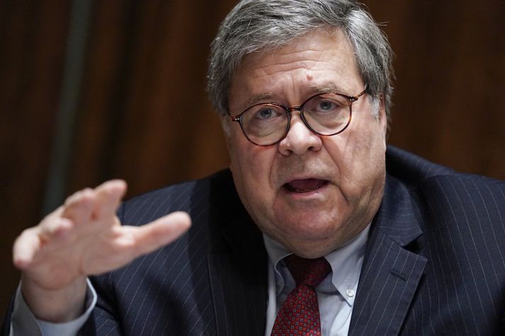 William Barr, dómsmálaráðherra Bandaríkjanna.