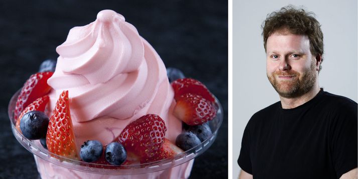 Upplýsingafulltrúinn Kolbeinn Óttarsson Proppé er sérlegur áhugamaður um ís og hagtölur.