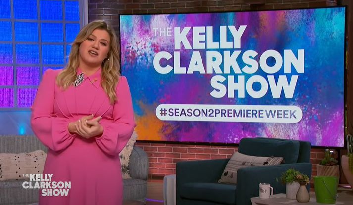 Kelly Clarkson fór af stað með aðra þáttaröðina af spjallþætti sínum í upphafi vikunnar. 