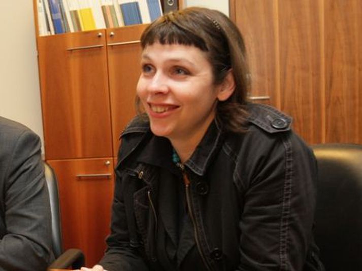Birgitta Jónsdóttir óskaði eftir fundi í utanríkismálanefnd Alþingis og hefst fundurinn klukkan korter yfir sex. Mynd/ Vilhelm.