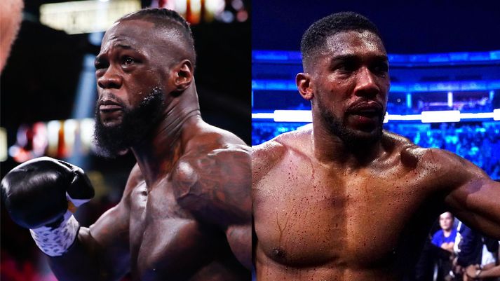 Deontay Wilder og Anthony Joshua hafa verið meðal fremstu boxara heims um áraraðir og staðið í ströngum orðaskiptum en aldrei mæst í hringnum. Eftir úrslit kvöldsins er óljóst hvort það muni nokkurn tímann gerast. 