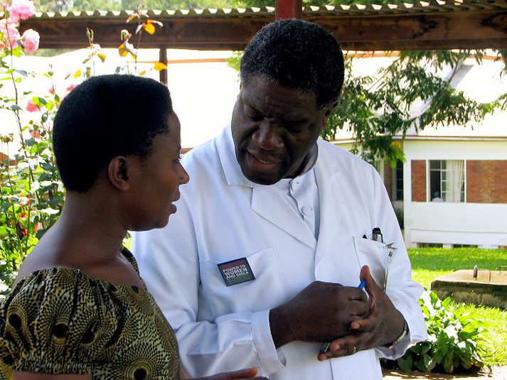 Denis Mukwege, læknir í Kongó, hefur aðstoðað um 40 þúsund fórnarlömb nauðgana.