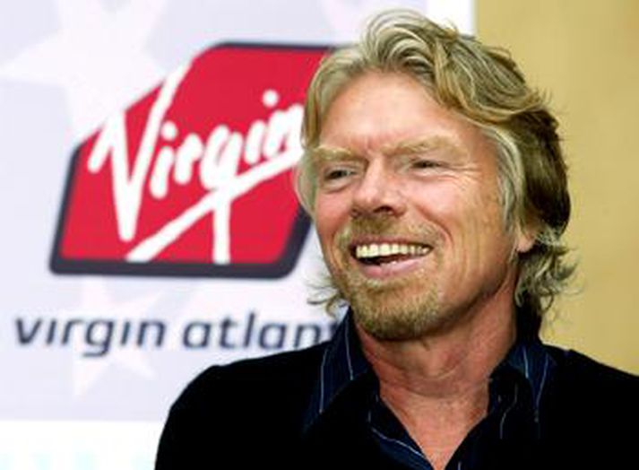 Milljarðamæringurinn Richard Branson er eigandi Virgin Atlantic flugfélagsins.