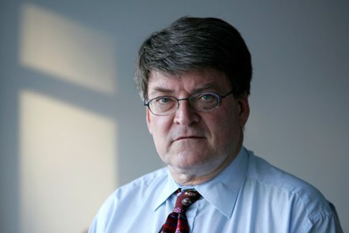 Haraldur Briem situr fundinn fyrir Íslands hönd. Mynd/ Hari.