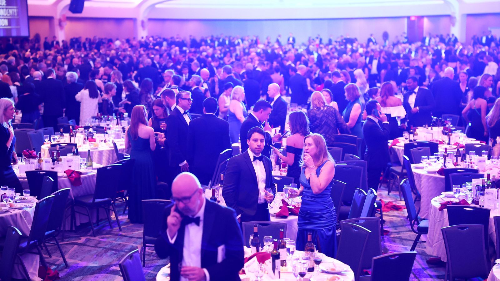 Myndir: Upp­lausn á blaðamannamóttöku