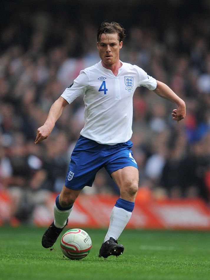 Scott Parker átti stórleik með enska landsliðinu í gær. Mynd / Getty