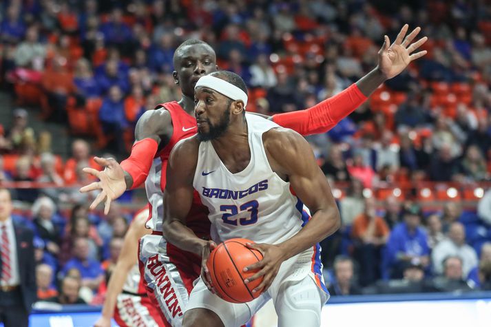 RJ Williams í leik með Boise State University á síðasta tímabili.