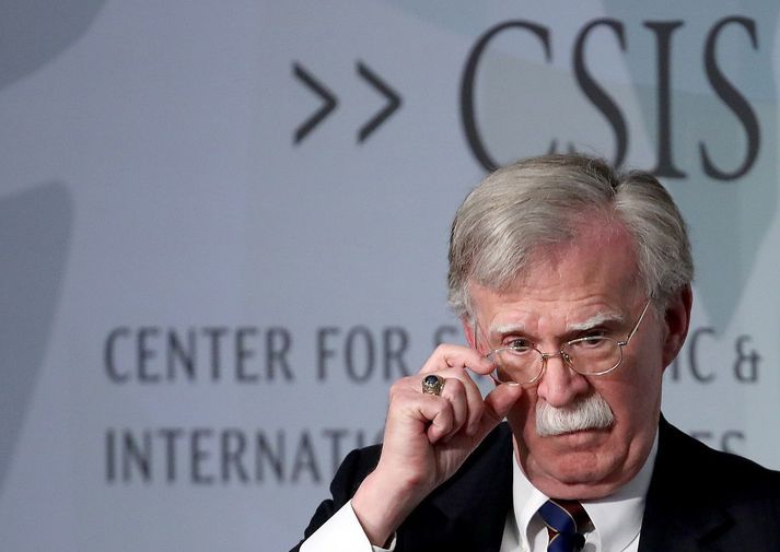 John Bolton, fyrrverandi þjóðaröryggisráðgjafi Donalds Trump.