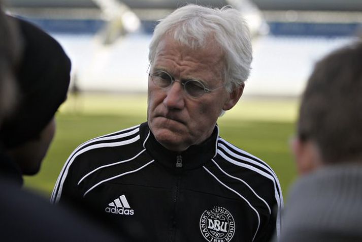 Morten Olsen, landsliðsþjálfari Dana.