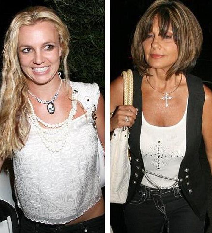 Britney og Lynne.