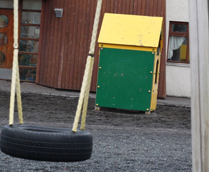 Víða á höfuðborgarsvæðinu hefur verið brotist inn í leikskóla að undanförnu. Myndin er úr safni.