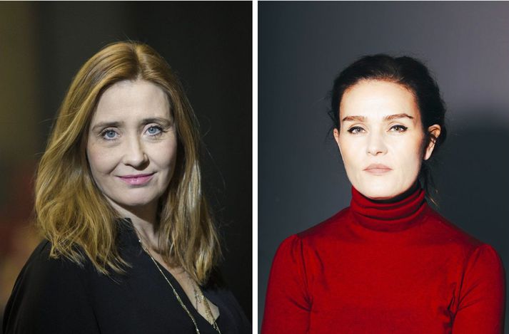 Edda Björg og Vigdís Hrefna hafa báðar átt farsælan feril sem leikkonur.