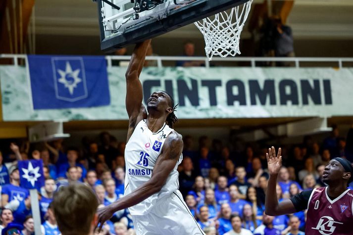 Shaquille Rombley leikmaður Stjörnunnar.