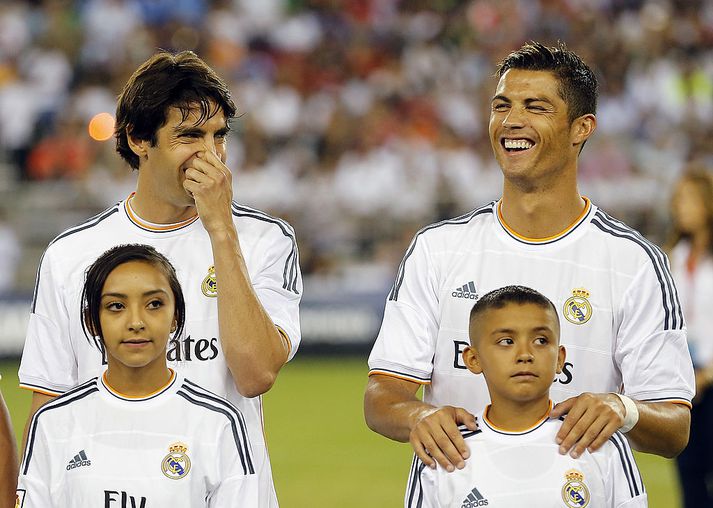 Kaka og Ronaldo.